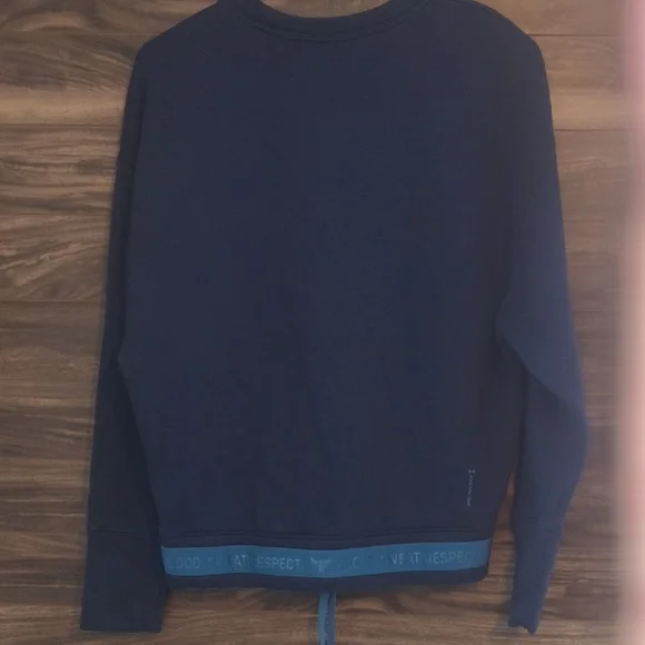 Under Armour x Project Rock XS Cropped Baggy Crewneck Workout Sweatshirt - Picture 7 of 8